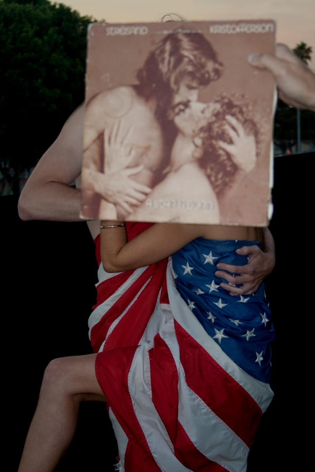 Barbra Streisand and Kris Kristofferson