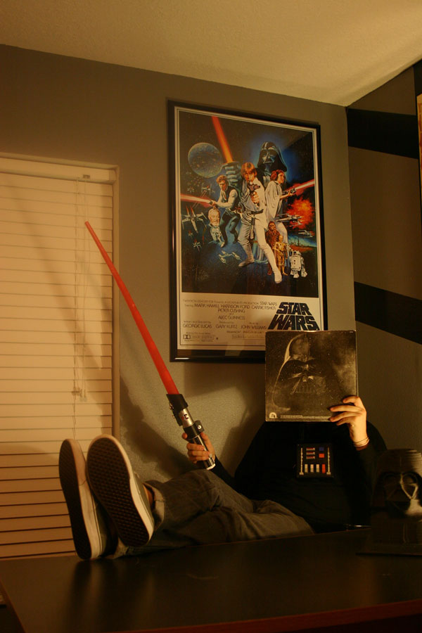 darth vader star wars sleeveface