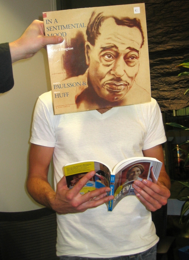 duke ellington sleeveface book be the vinyl sir duke