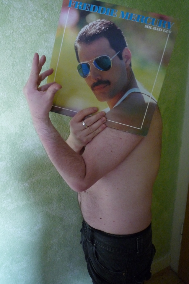 freddie mercury sleeveface hennes bender