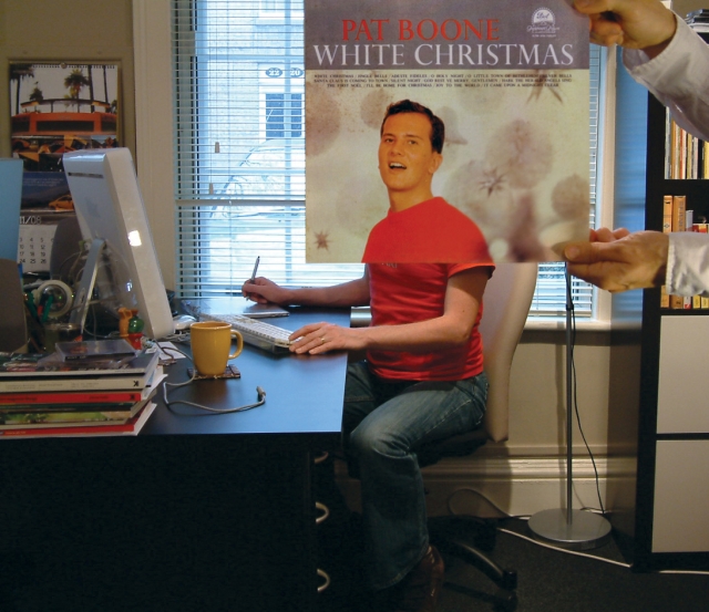 sleeveface christmas pat boone