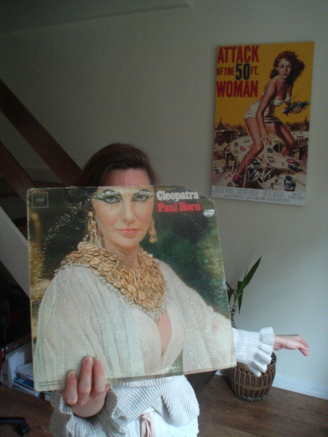 cleopatra elizabeth taylor sleeveface paul horn